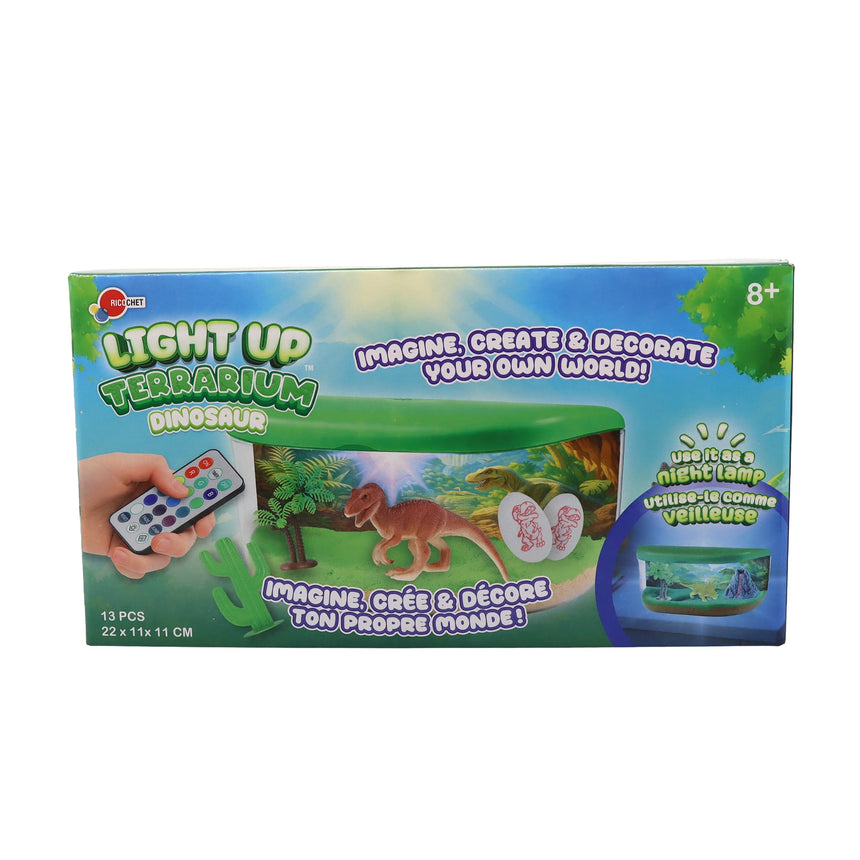 Terrarium Lumineux - Dinosaure-Groupe Ricochet-GRI-TELG7840-DIN-CLÉMENT
