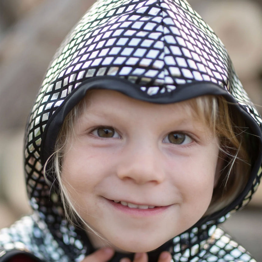 Cape Réversible Dragon/Chevalier - 5-6ans-Great Pretenders-GRP-55693-CLÉMENT