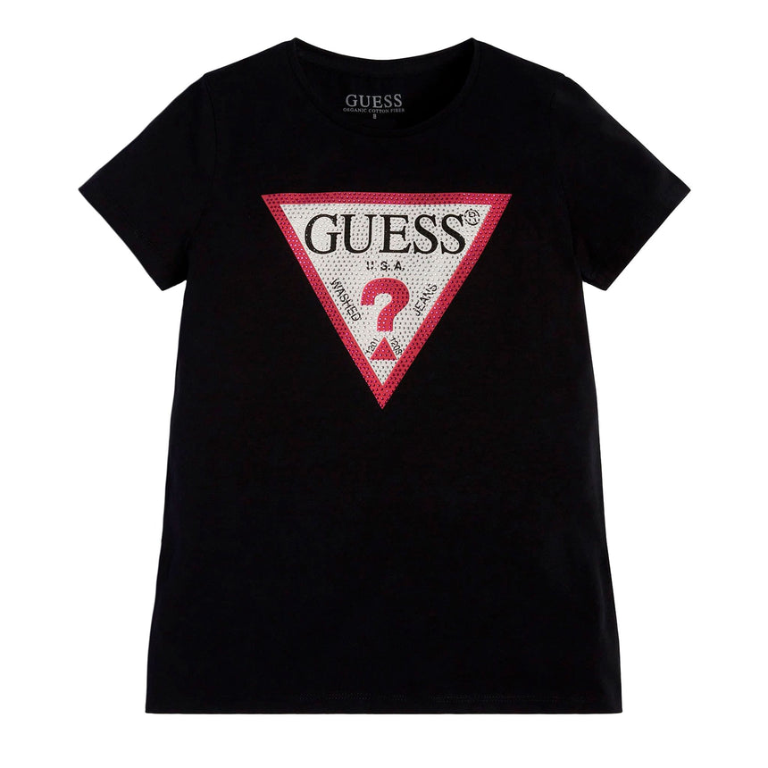 T-shirt Guess Logo 7-14ans-Guess Kids-Noir-7-GUE-J2YI51K6YW1-CLÉMENT