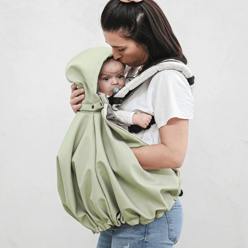 Housse Mi-Saison Poncho 3-en-1 - Pistache-Gustine-GUI-HOPON-PI-84-CLÉMENT