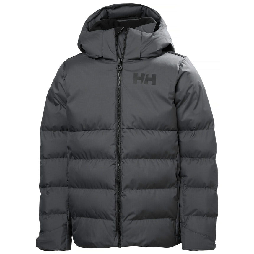 Manteau Kvitfjell Race 9-14ans-Helly Hansen-Charcoal-9-HAN-41840-831-CLÉMENT