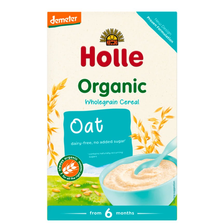 Porridge Bio - Flocons d'Avoine (À partir de 6 mois)-Holle-HLL-HP1-CLÉMENT