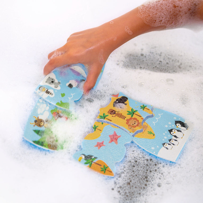 Jouet pour le Bain Carte du Monde-Janod-JAD-J04719-CLÉMENT