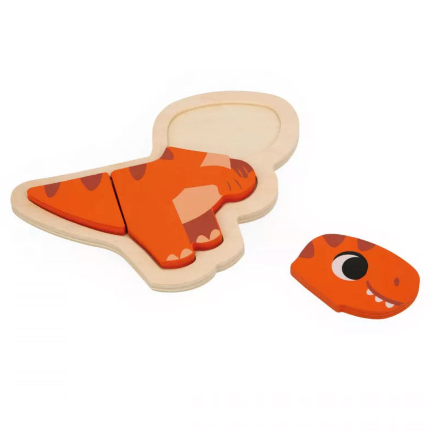 Casse-têtes en Bois - Dinosaures-Janod-JAD-J05824-CLÉMENT