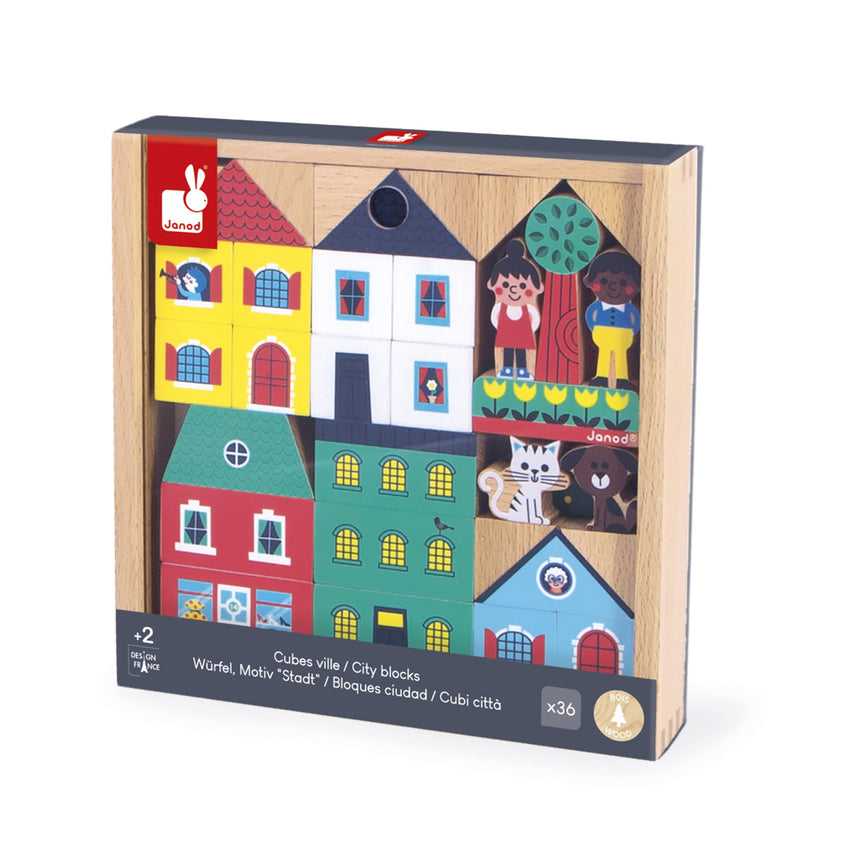 Cross Roads: Ensemble De Cubes Village-Janod-JAD-J05917-CLÉMENT