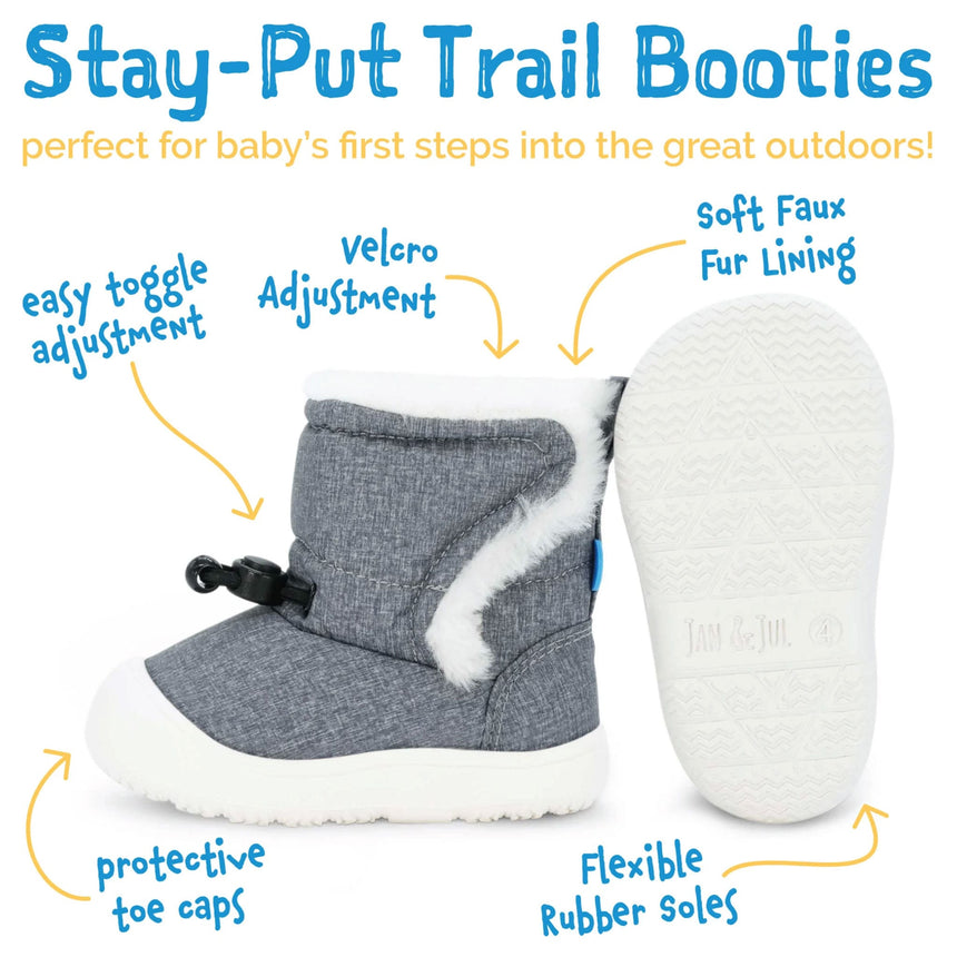 Bottes Stay-put Trail Pointures 4-7-Jan n Jul-JAJ-BST-LVD-CLÉMENT