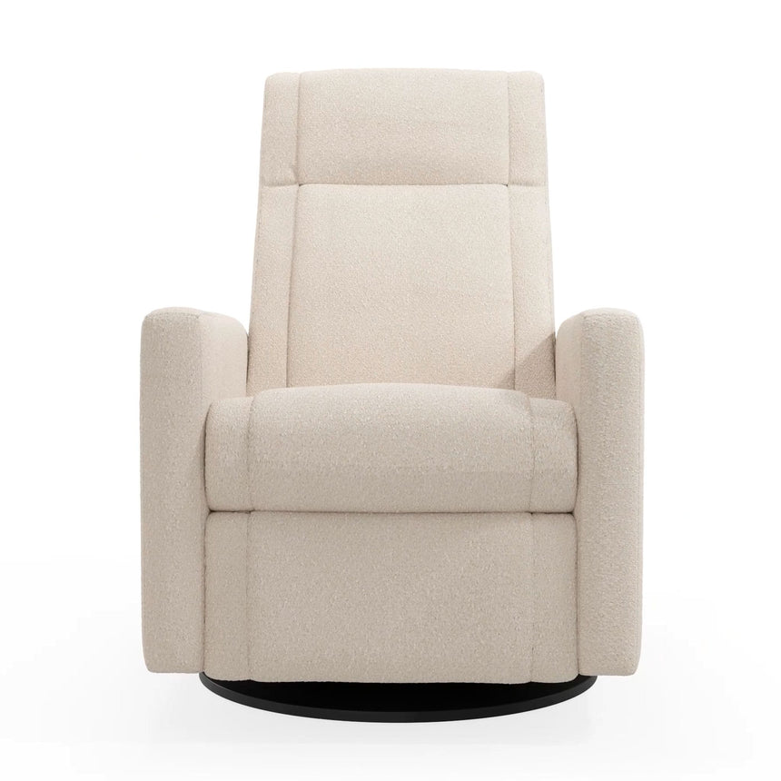 Fauteuil Berçant et Pivotant Nelly - Beyond Sheep Crème / Noir-Jaymar BB-JAM-521-BEYONCRE-CLÉMENT