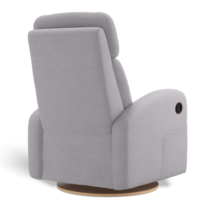 Fauteuil Berçant Inclinable Pivotant Hailey - Como Dove Grey-Jaymar BB-JAM-523-COMO-61-CLÉMENT