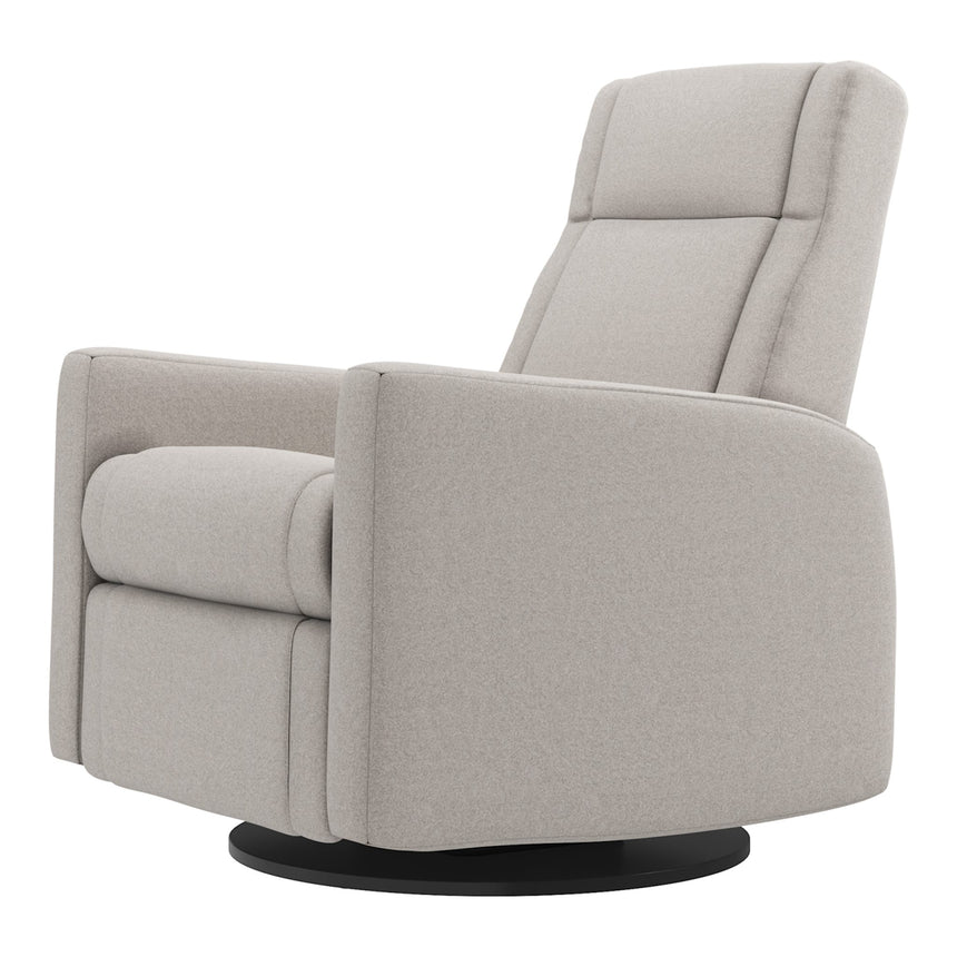 Grand Fauteuil Berçant et Pivotant Nelly avec Mécanisme Électrique - Arlo Heather Pearl-Jaymar BB-JAM-525295ARL601-CLÉMENT