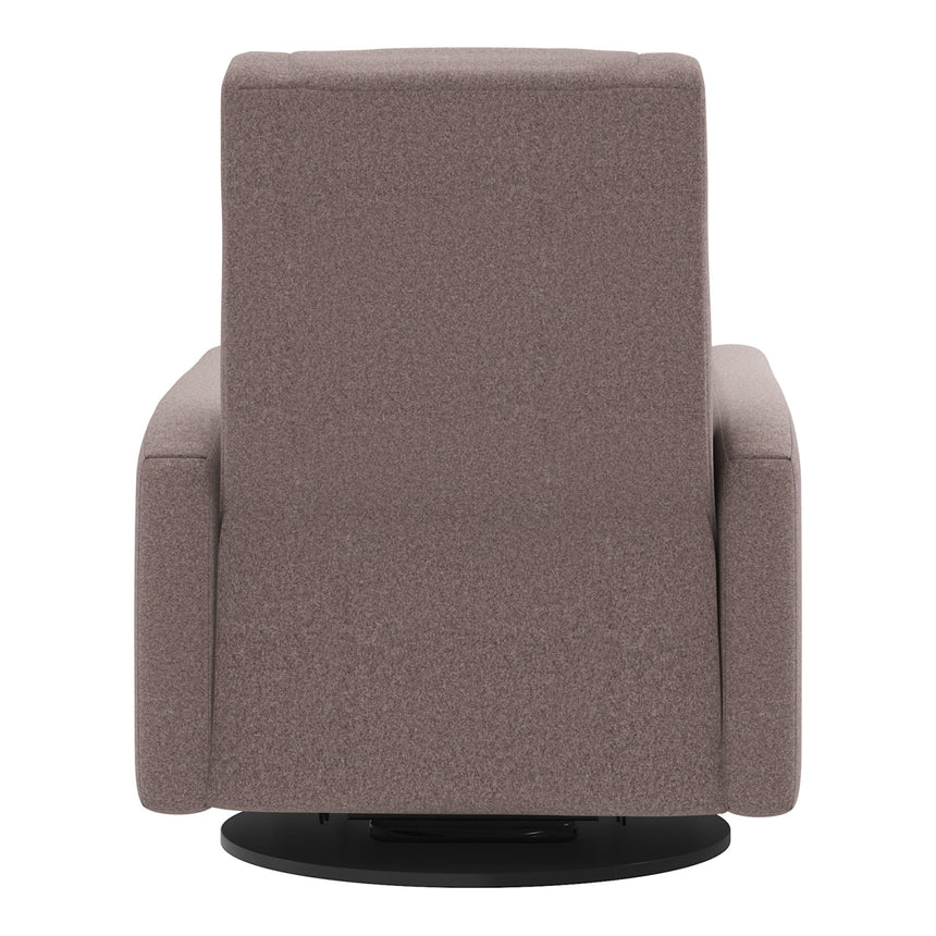 Grand Fauteuil Berçant et Pivotant Nelly avec Mécanisme Électrique - Arlo Beige-Jaymar BB-JAM-525295ARLO96-CLÉMENT