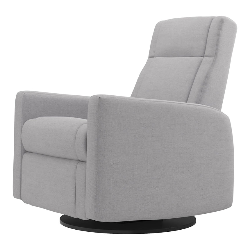 Grand Fauteuil Berçant et Pivotant Nelly avec Mécanisme Électrique - Como Dove Grey-Jaymar BB-JAM-525295COMO61-CLÉMENT
