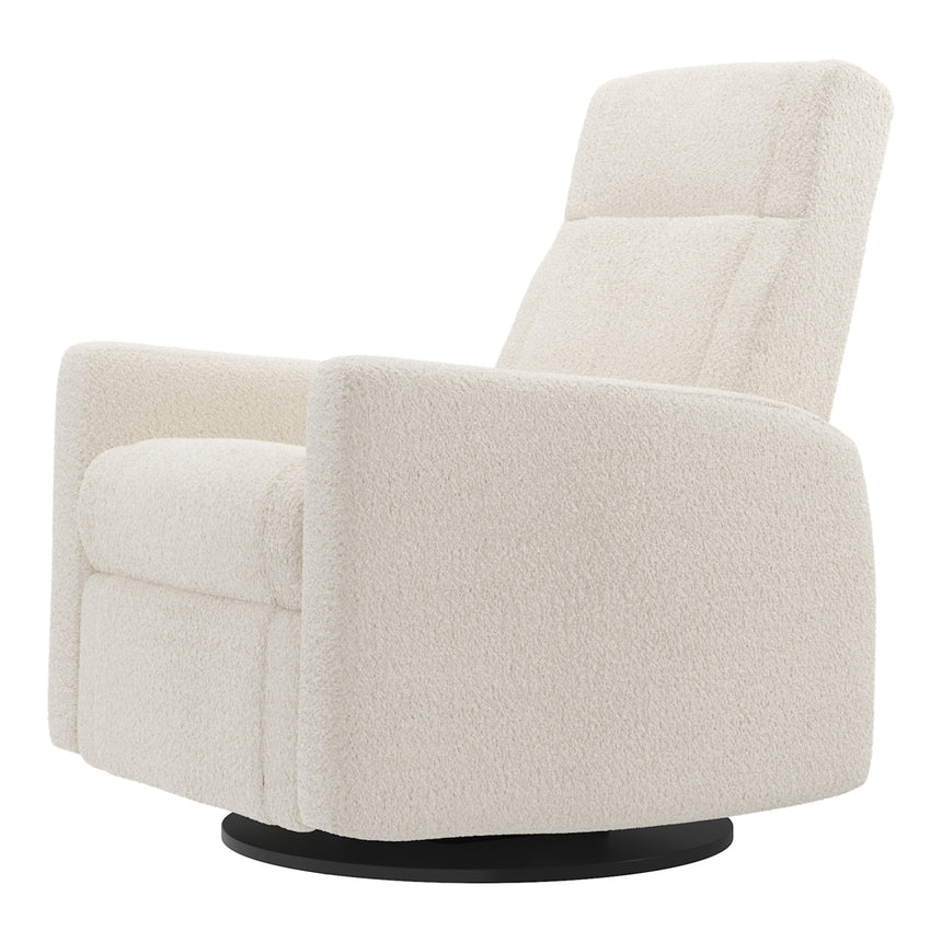 Grand Fauteuil Berçant et Pivotant Nelly avec Mécanisme Électrique - Puppy Pearl-Jaymar BB-JAM-525295PUPP11-CLÉMENT