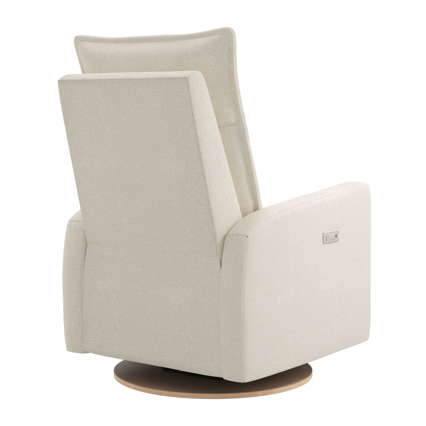 Fauteuil Berçant et Pivotant Arya - Henequen avec Mécanisme Électrique-Jaymar BB-JAM-526-HENEQ-01-CLÉMENT
