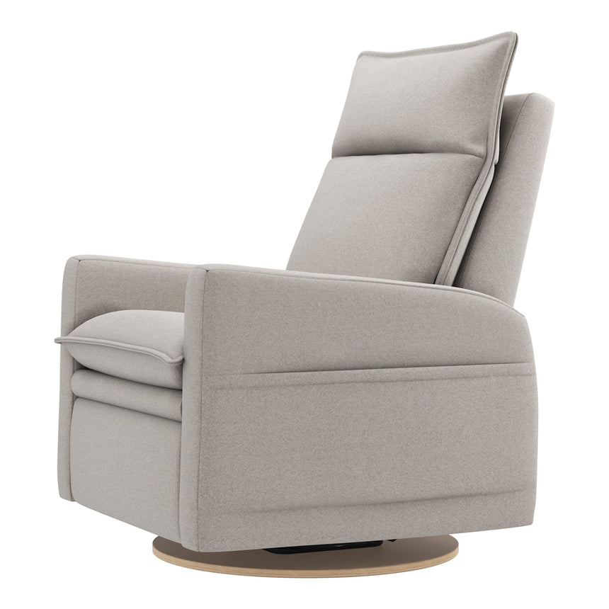 Grand Fauteuil Berçant et Pivotant Arya avec Mécanisme Électrique - Arlo Heather Pearl-Jaymar BB-JAM-526295ARL601-CLÉMENT