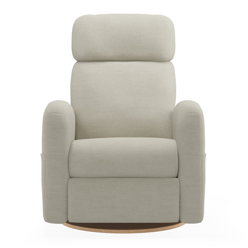 Fauteuil Berçant Inclinable Pivotant Hailey Como Sand avec Mécanisme Électrique-Jaymar BB-JAM-527-COMO-20-CLÉMENT