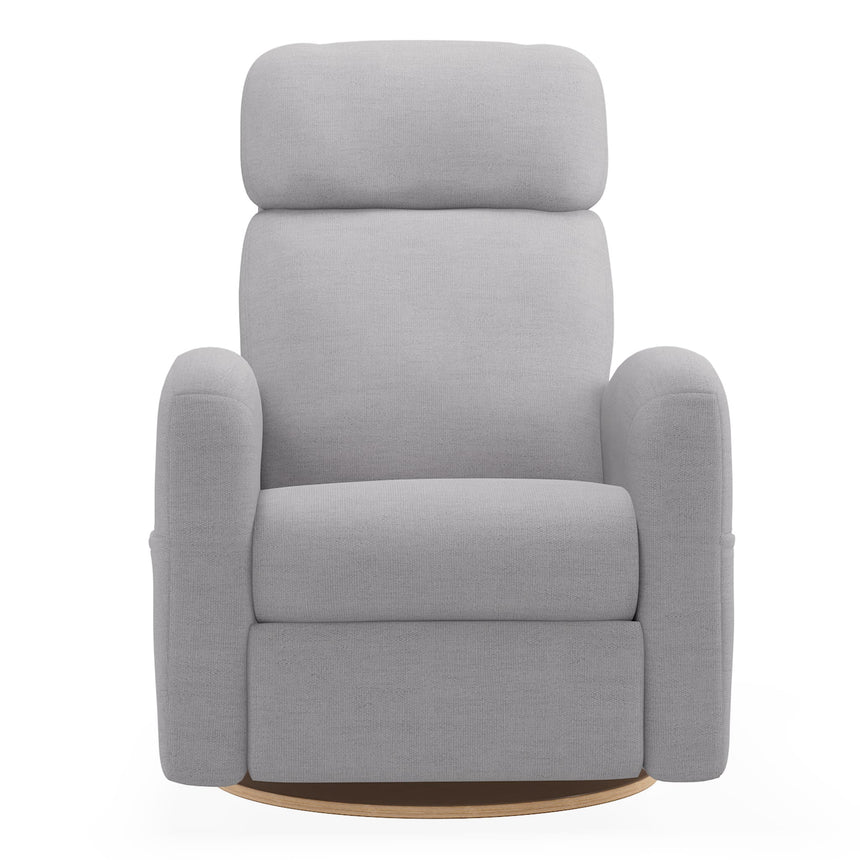 Fauteuil Berçant Inclinable Pivotant Hailey Como Dove Grey avec Mécanisme Électrique-Jaymar BB-JAM-527-COMO-61-CLÉMENT
