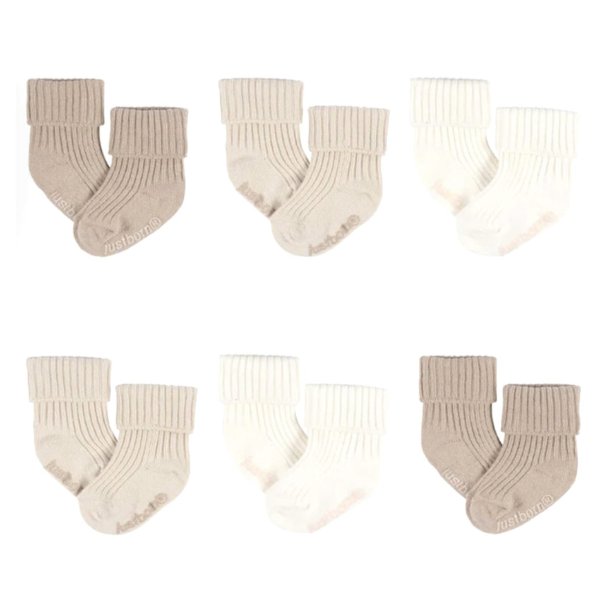 Ensemble de Bas 0-12mois (6) - Taupe-Just Born-Taupe-0-6 m-JBB-GCW605-TAN-CLÉMENT