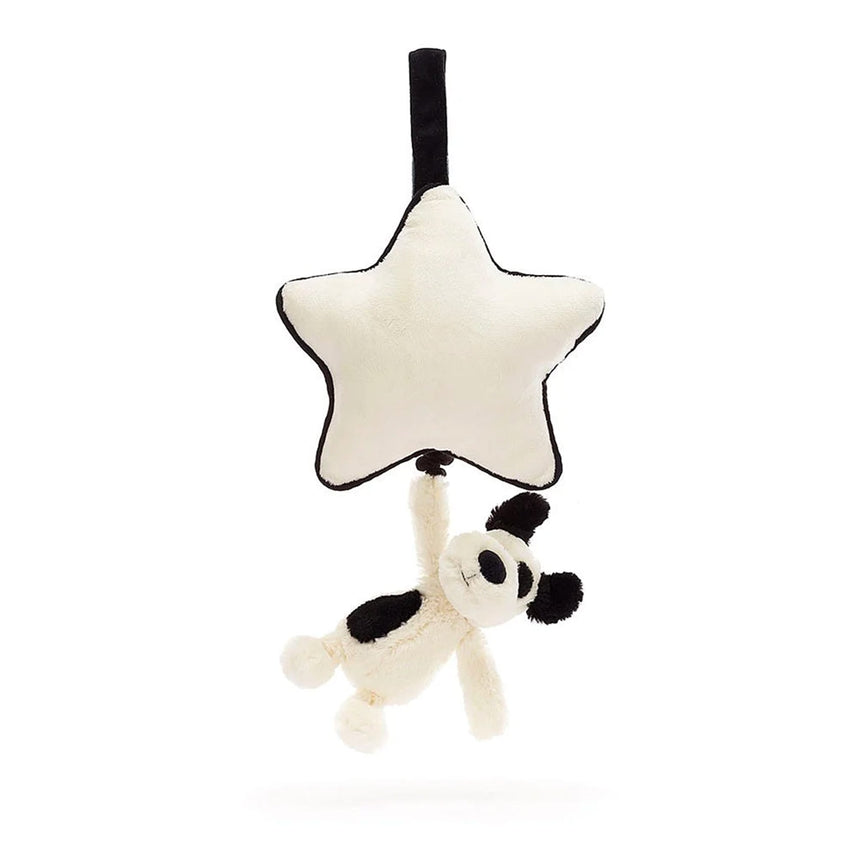 Peluche Musicale Chiot Noir & Crème-Jellycat-JLC-MP4BCP-CLÉMENT