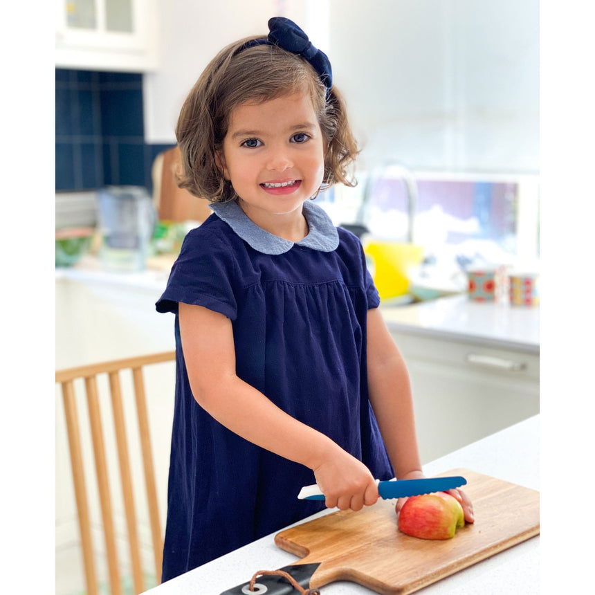 Couteau Sécuritaire pour Enfant - Bleu-Kiddikutter-KDD-KK-B-CLÉMENT