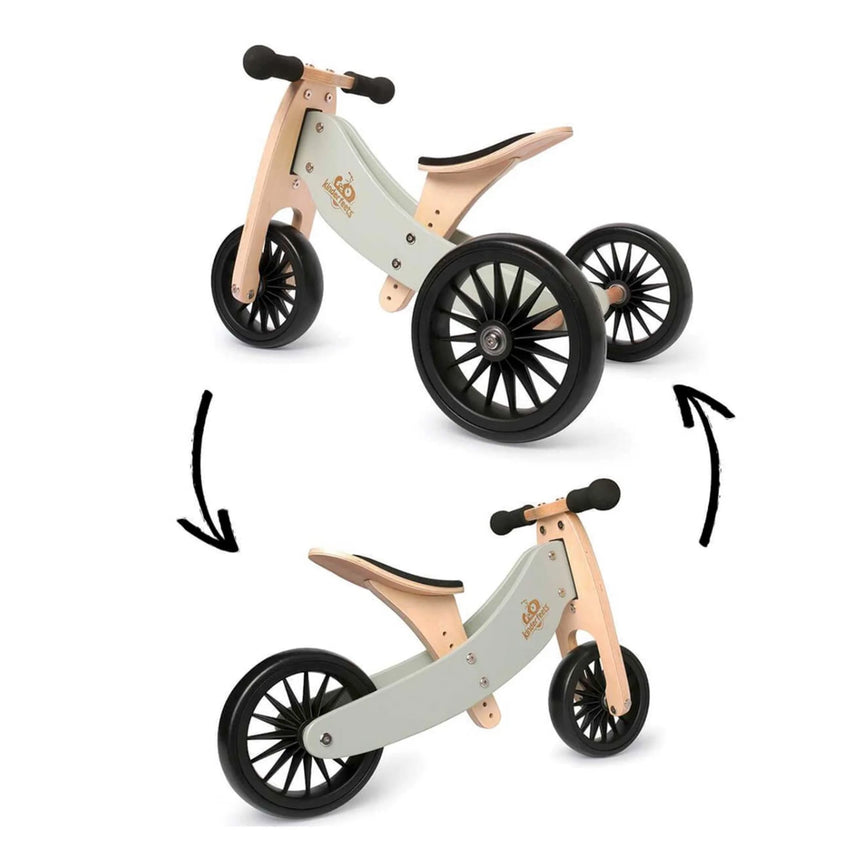 Vélo d'Équilibre 2 en 1 Tiny Tot- Crème-Kinderfeets-KDF-K03663-CLÉMENT
