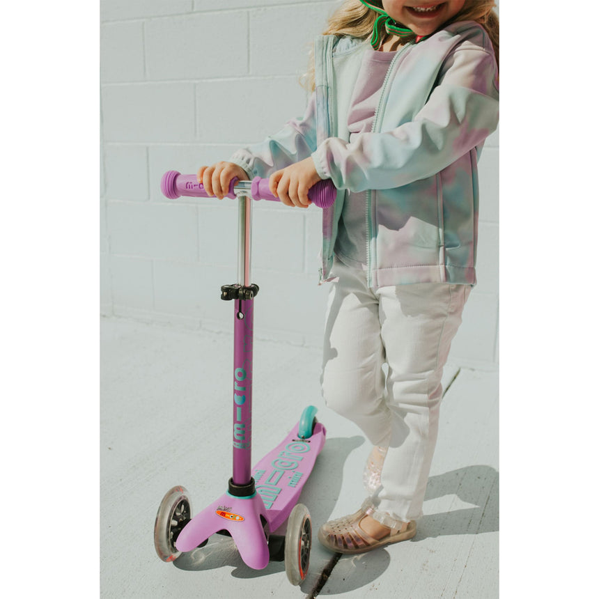 Trottinette LED Mini MICRO Deluxe - Lavande-Micro-KIB-MMD150-CLÉMENT