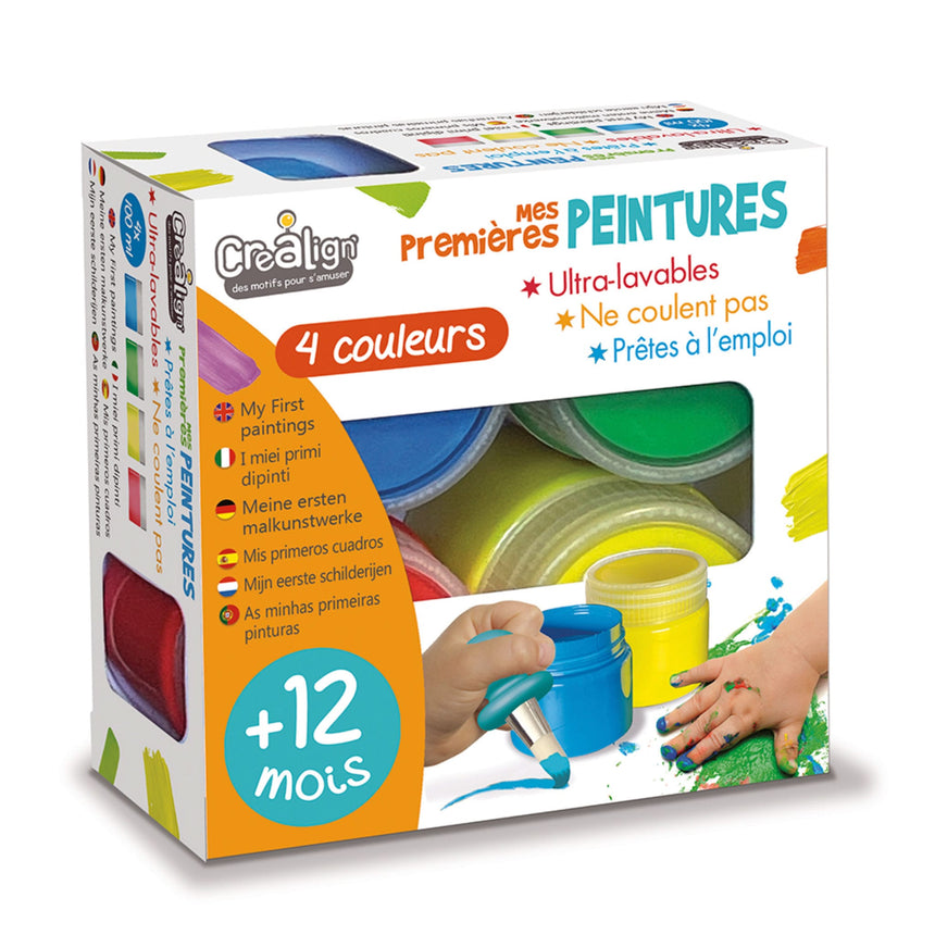 Mes Premières Peintures Crealign-Kid Jouets-KIJ-122CL205-CLÉMENT