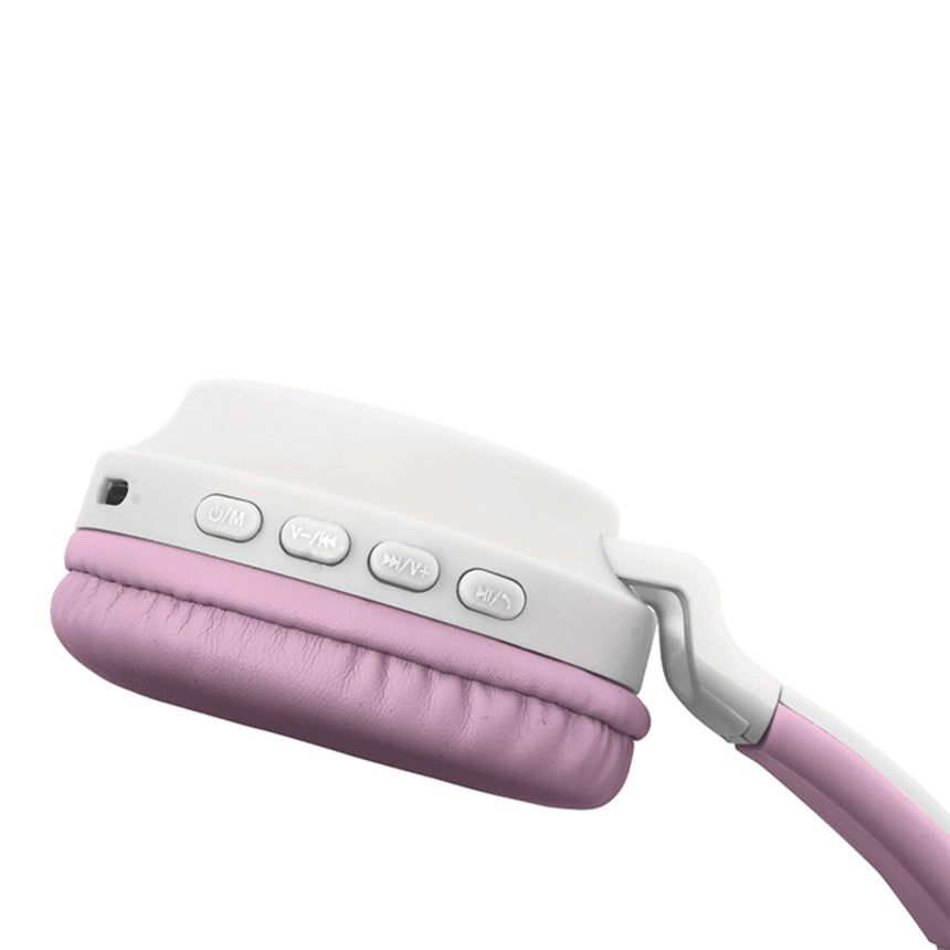 Casque Bluetooth Lumineux - Chat-Kid Jouets-KIJ-247HPBTKT-CLÉMENT