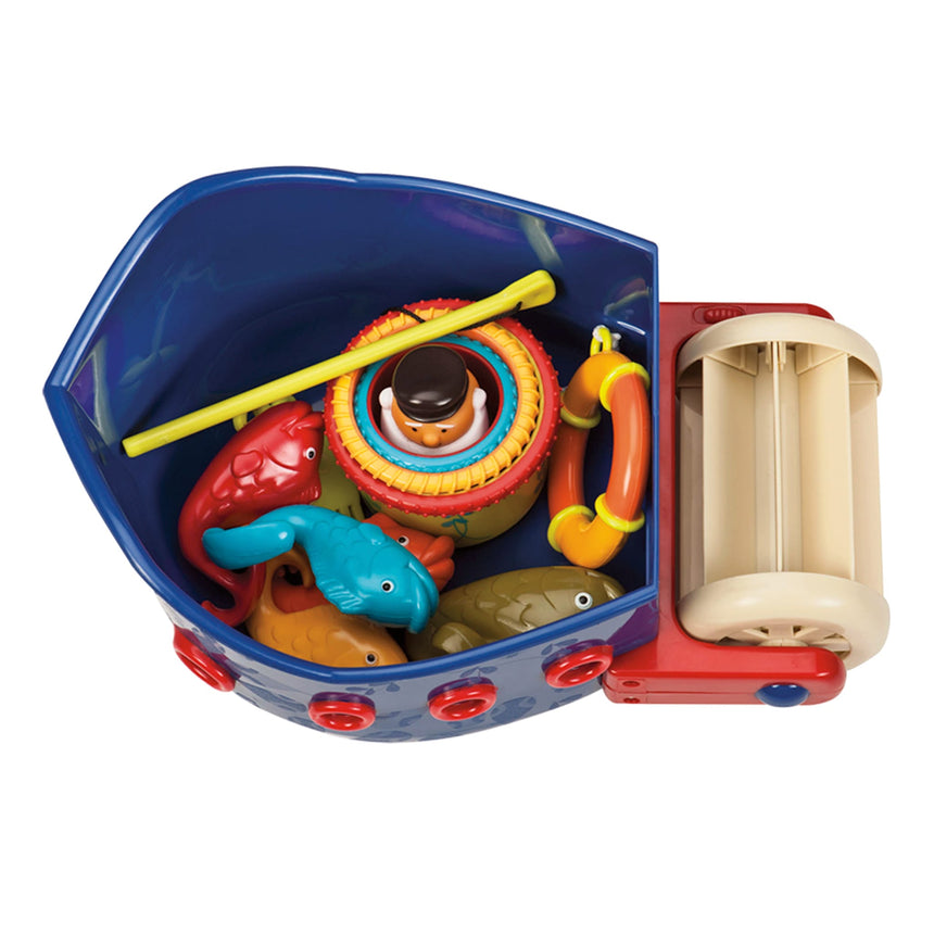 Jouet de bain Bateau de Pêcheur Fish & Splis-Kid Jouets-KIJ-570BX2204-CLÉMENT