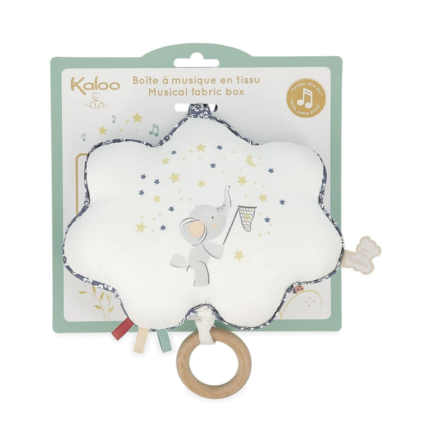 Coussin Musical - Nuage Éléphant-Kaloo-KLO-K210001-CLÉMENT