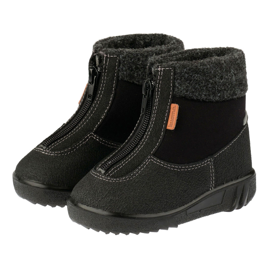 Botte Musta Col Molleton Pointures 19-24-Kuoma-Noir-19 B-KUO-134303-03-CLÉMENT