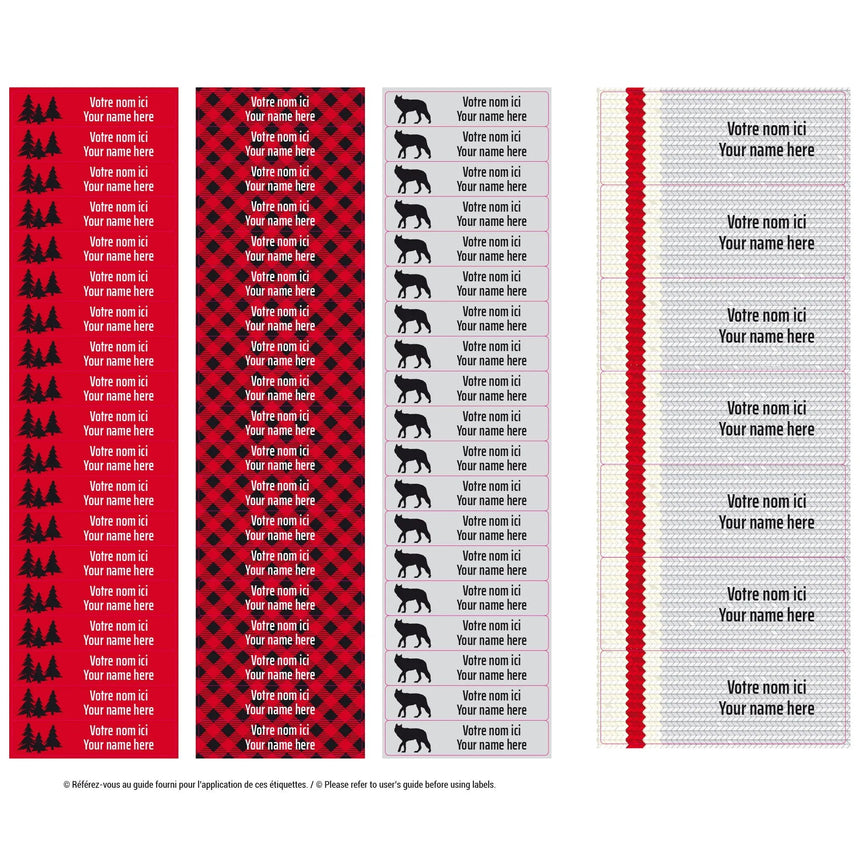 Étiquettes Essentiel - Chasseur-Clement - Impressions-LAB-ECNOM-CHASSE-CLÉMENT