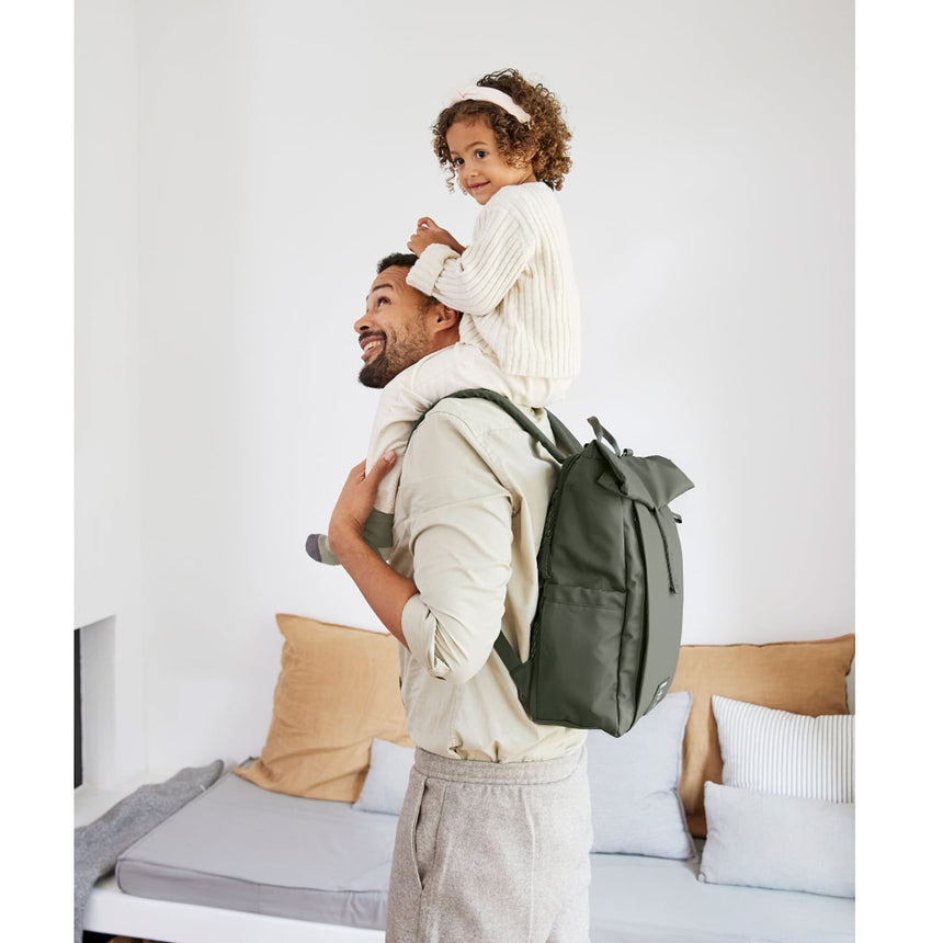 Sac à Couches à Dos Rolltop - Olive-Lassig-LAS-1103038513-CLÉMENT
