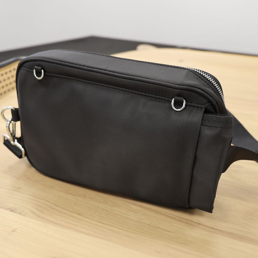 Petit Sac à Couches + Tapis à Langer Annika - Noir-Lambert-LBT-ANNIKABLKNYL-CLÉMENT