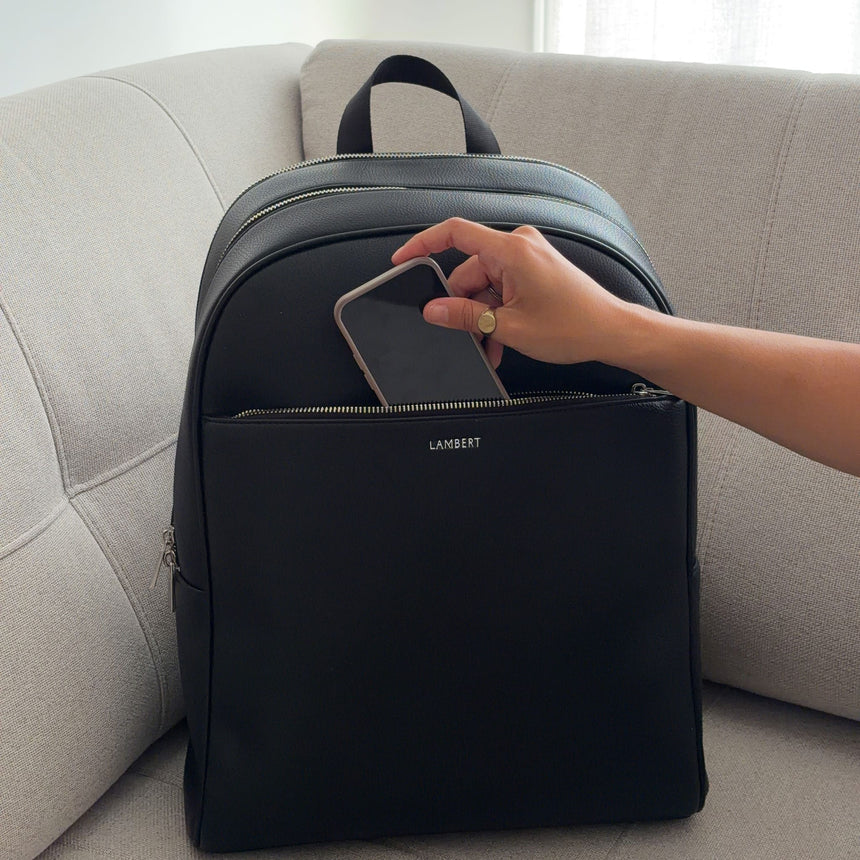 Sac À Dos Emerson - Noir-Lambert-LBT-EMERSONBLKPB-CLÉMENT