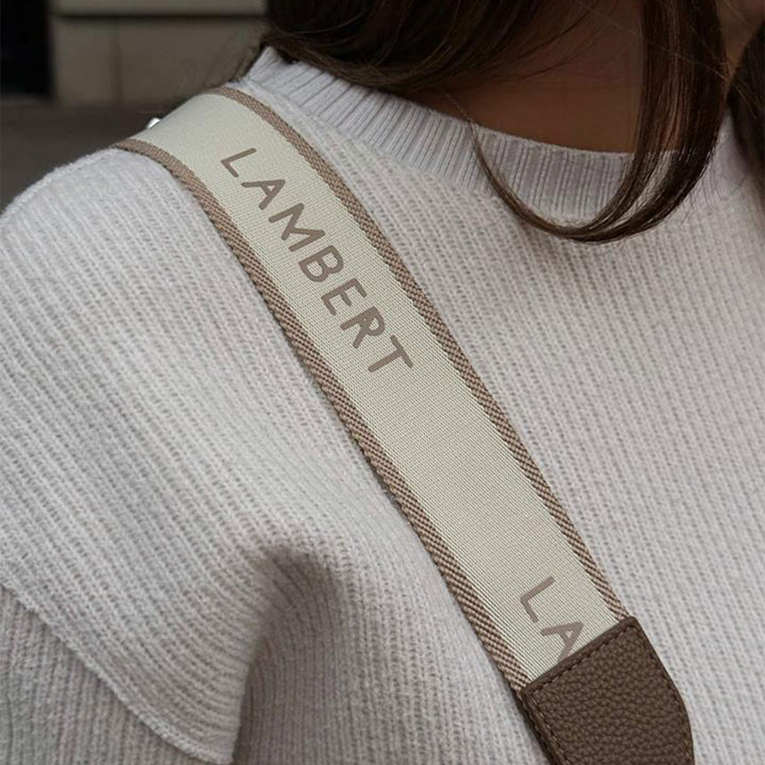 Sac banane Lauren en cuir vegan - Taupe-Lambert-LBT-LAURENTAPB-CLÉMENT