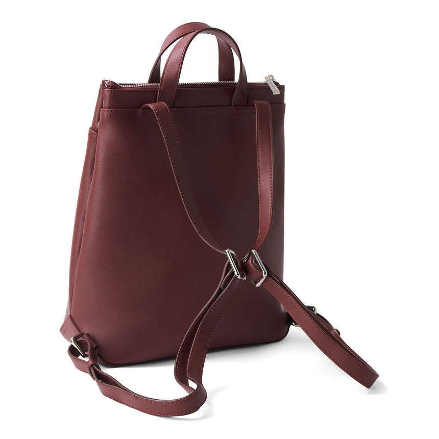 Sac à dos Millie en cuir vegan - Cassis-Lambert-LBT-MILLIECASM-CLÉMENT