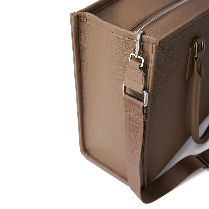 Sac Fourre-Tout 2en1 Valentina - Taupe-Lambert-LBT-VALENTINATA-CLÉMENT