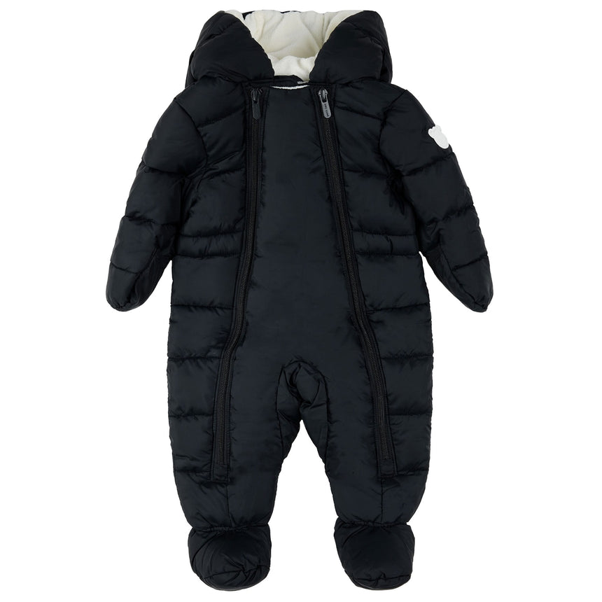Habit de Neige Une Pièce Noir 3-9mois-Petit Lem-Noir-3 m-LEM-26FRJ91J05B-CLÉMENT