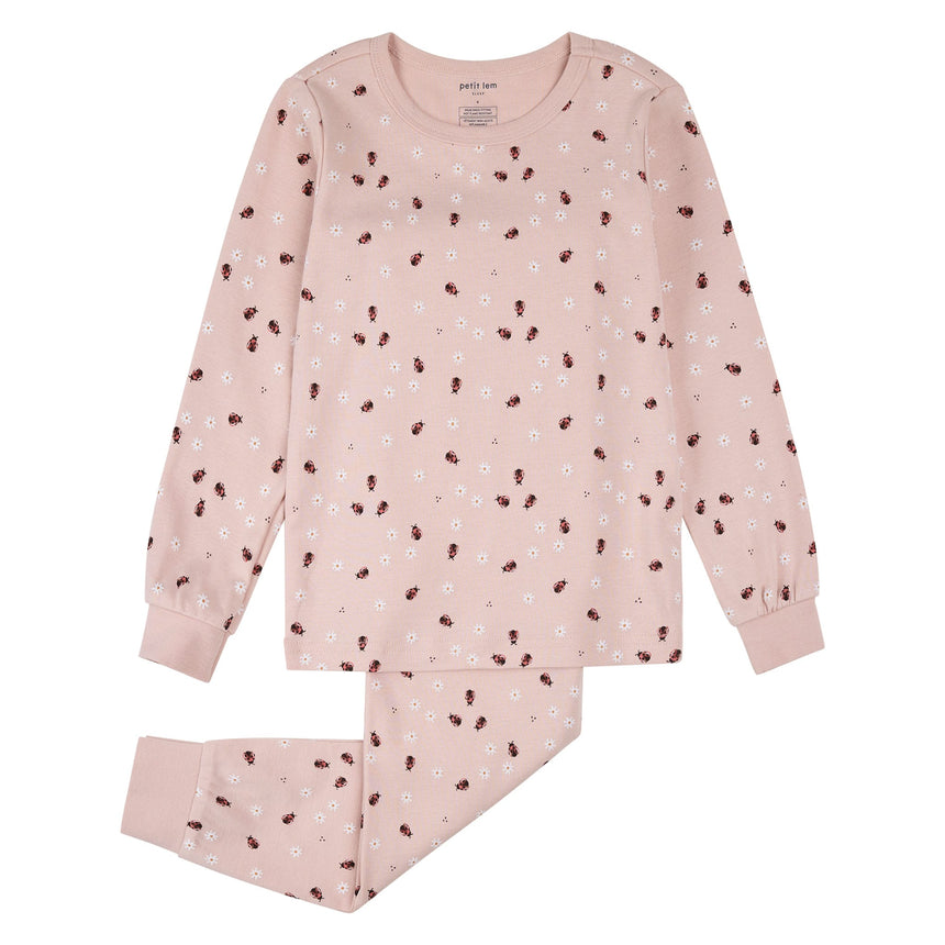 Pyjama Coccinelle Leucan 8-14ans-Petit Lem-Rose-8-LEM-26SRS55P31Y-CLÉMENT