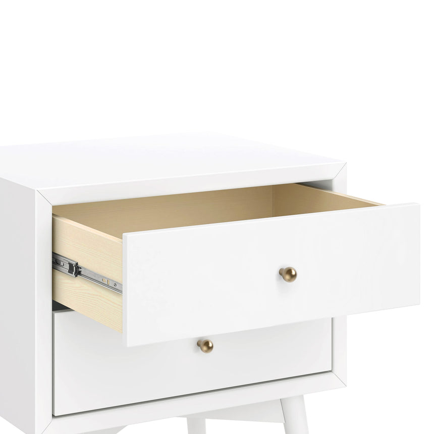 Table de nuit Palma - Blanc-Babyletto-LET-M15960W-CLÉMENT