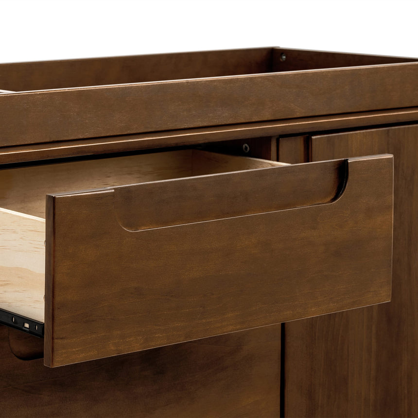 Meuble à Langer 3-Tiroirs Yuzu - Naturel Noyer-Babyletto-LET-M23423NL-CLÉMENT