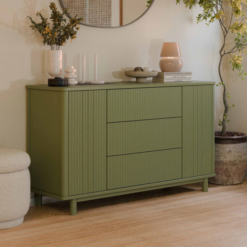 Commode assemblée Pogo Tambour - Olive-Babyletto-LET-M29816OL-CLÉMENT