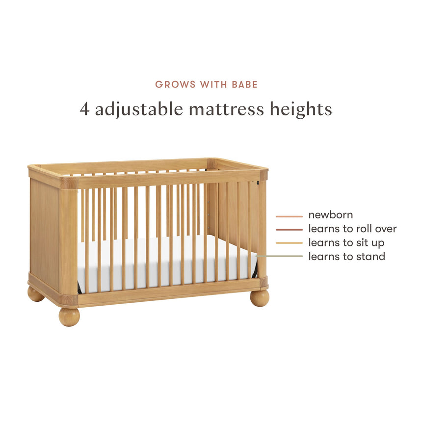 Couchette Convertible 3-en-1 Crosby - Miel-Babyletto-LET-M31801HY-CLÉMENT
