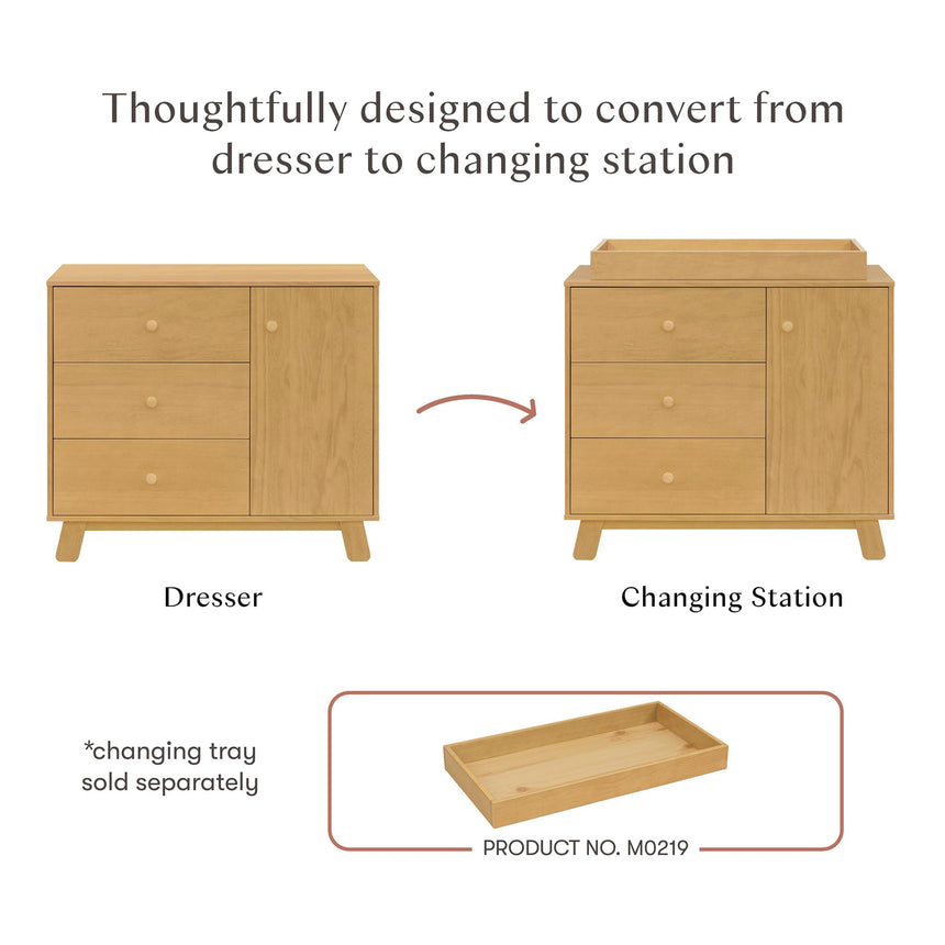 Commode Hudson - Miel-Babyletto-LET-M32523HY-CLÉMENT