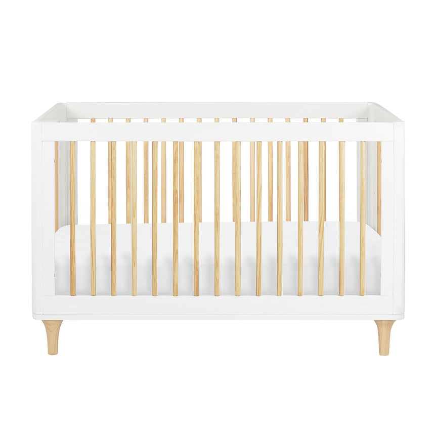 Couchette Convertible 3 en 1 Lolly - Blanc / Naturel-Babyletto-LET-M9001WN-CLÉMENT