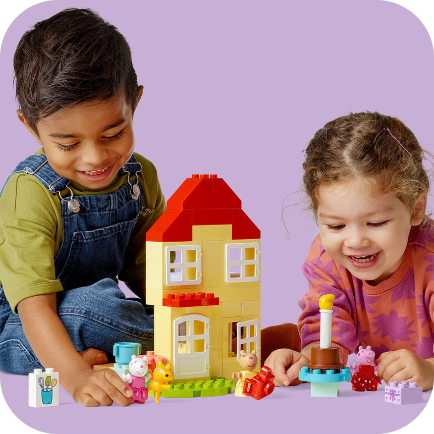 LEGO® DUPLO® La maison d’anniversaire de Peppa Pig-LEGO®-LGO-10433-CLÉMENT