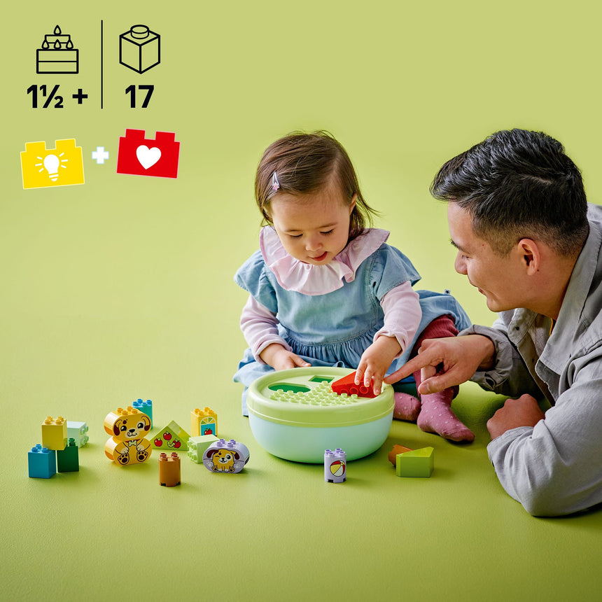 LEGO® DUPLO® Mon premier - Le trieur de formes : la niche du chiot-LEGO®-LGO-10441-CLÉMENT