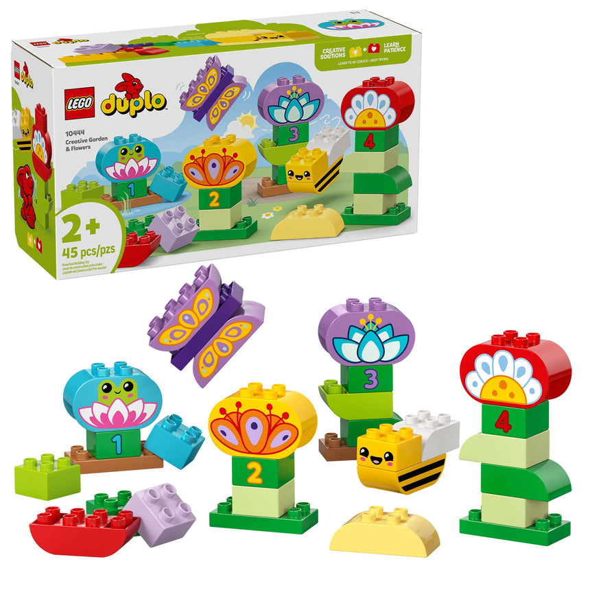 LEGO® DUPLO® Ma ville Jardin créatif et fleurs-LEGO®-LGO-10444-CLÉMENT