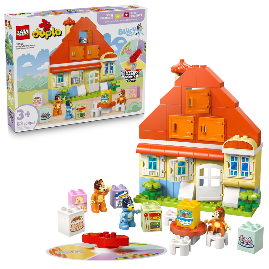 LEGO® DUPLO® La maison de la famille de Bluey avec jeu de mémoire-LEGO®-LGO-10459-CLÉMENT