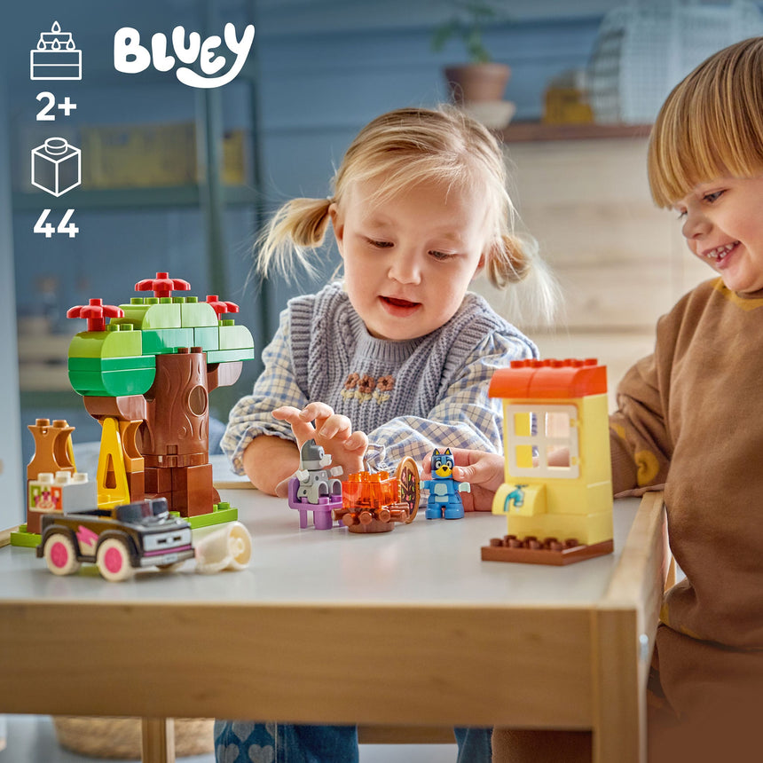 LEGO® DUPLO® Bluey Les livreuses de pizza avec Muffin et Bluey-LEGO®-LGO-10469-CLÉMENT